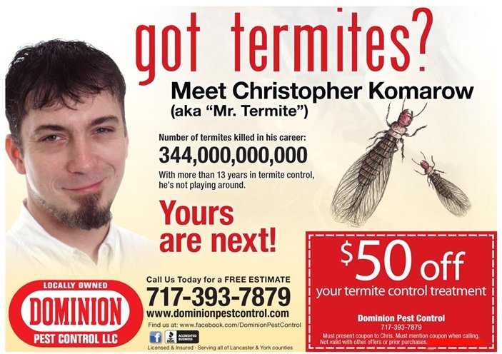dominion termite treatment coupon